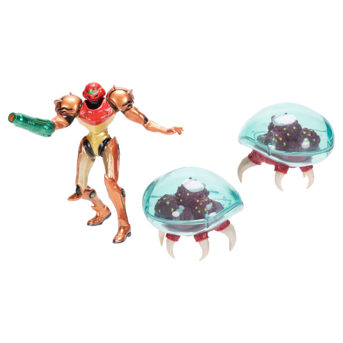 Produktbild World of Nintendo Metroid Minifigurer 3-pack Samus Bounty