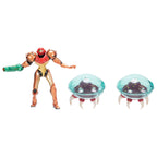 Produktbild World of Nintendo Metroid Minifigurer 3-pack Samus Bounty
