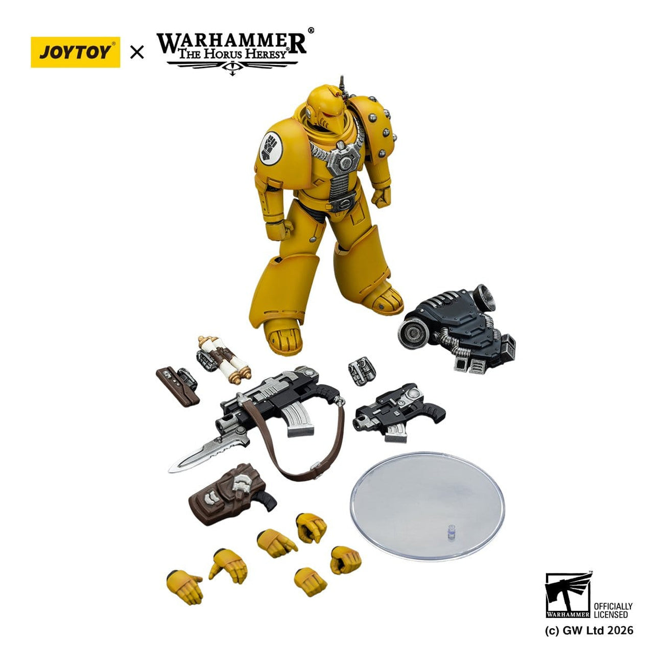 Produktbild Warhammer The Horus Heresy Imperial Fist MKVI actionfigur
