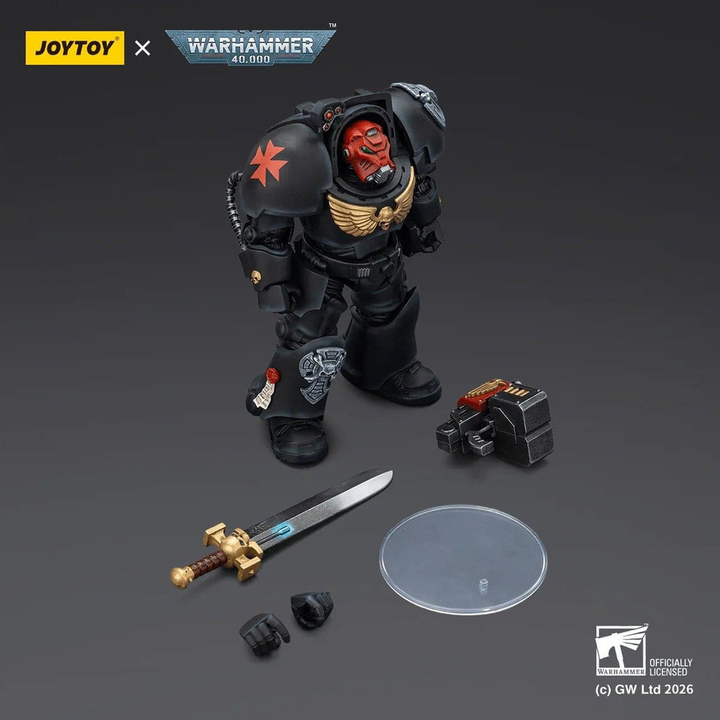 Produktbild Warhammer 40.000 Black Templars Terminator 1 Actionfigur