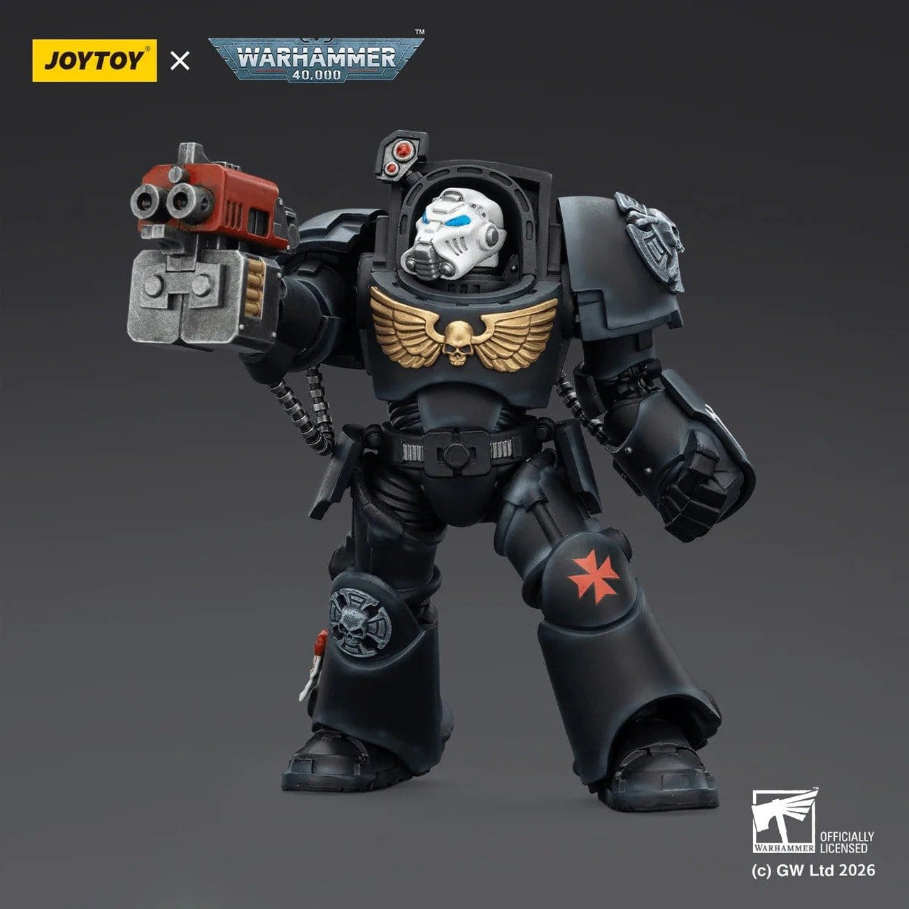 Produktbild Warhammer 40,000 Black Templars Terminator 2 actionfigur