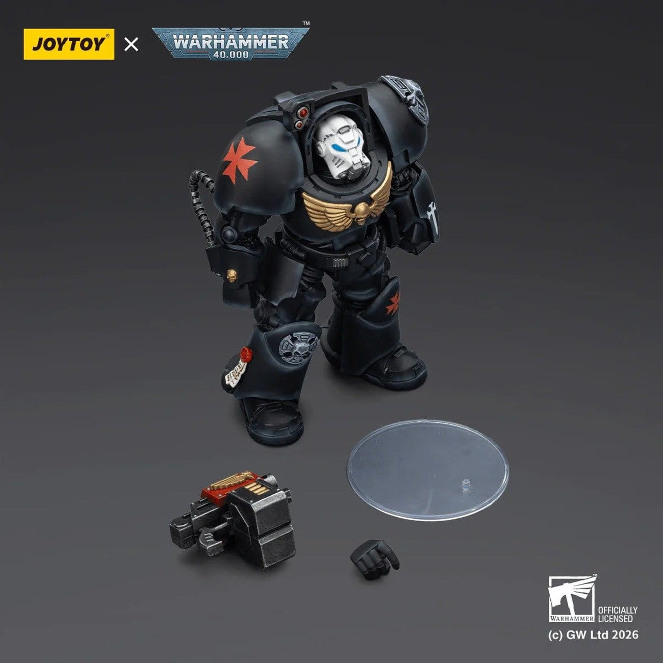 Produktbild Warhammer 40,000 Black Templars Terminator 2 actionfigur