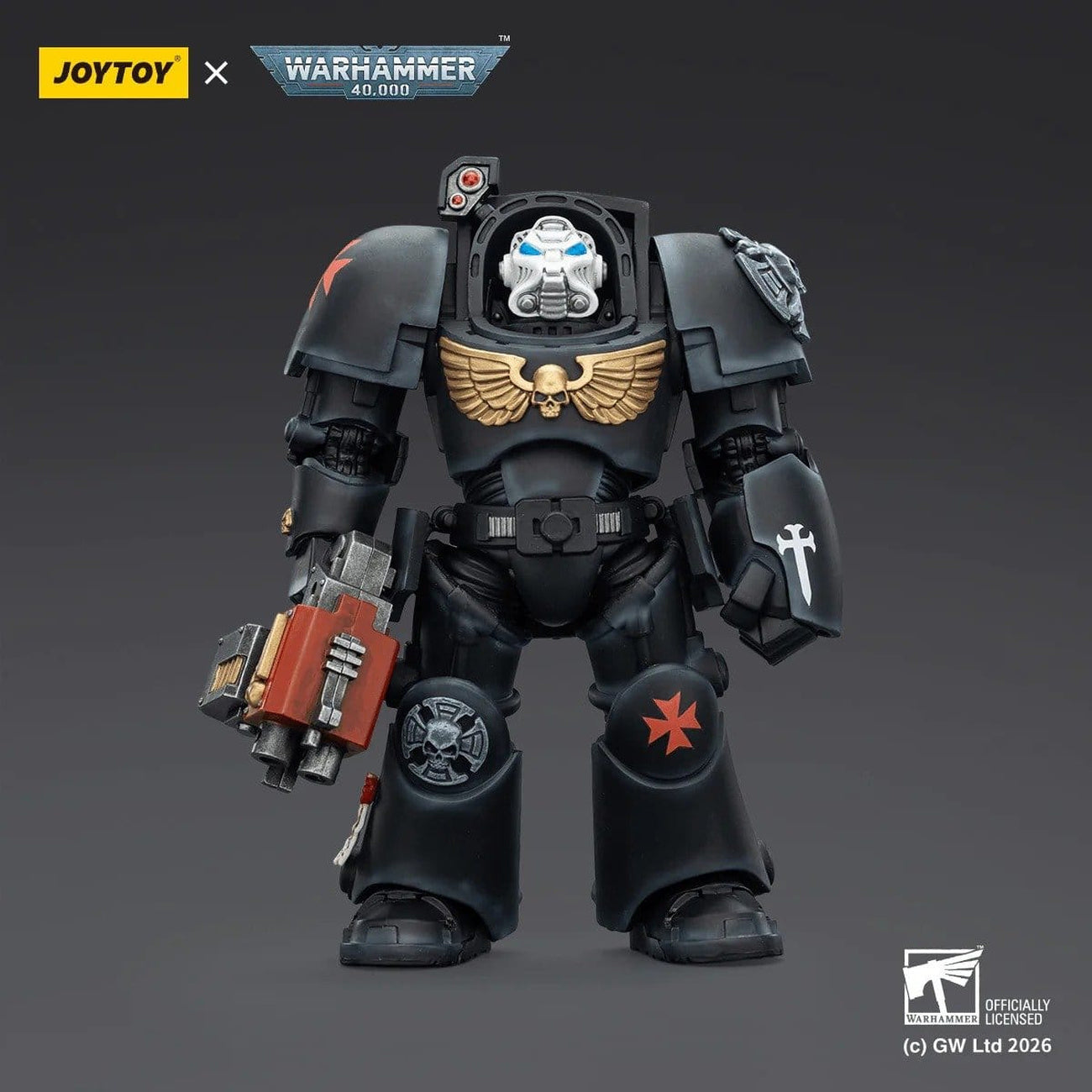 Produktbild Warhammer 40,000 Black Templars Terminator 2 actionfigur