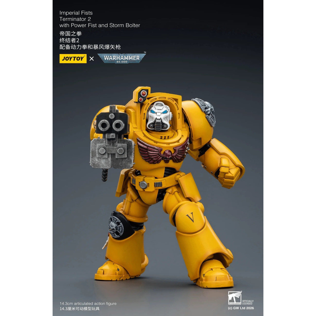 Produktbild Warhammer 40,000 Imperial Fists Terminator 2 actionfigur