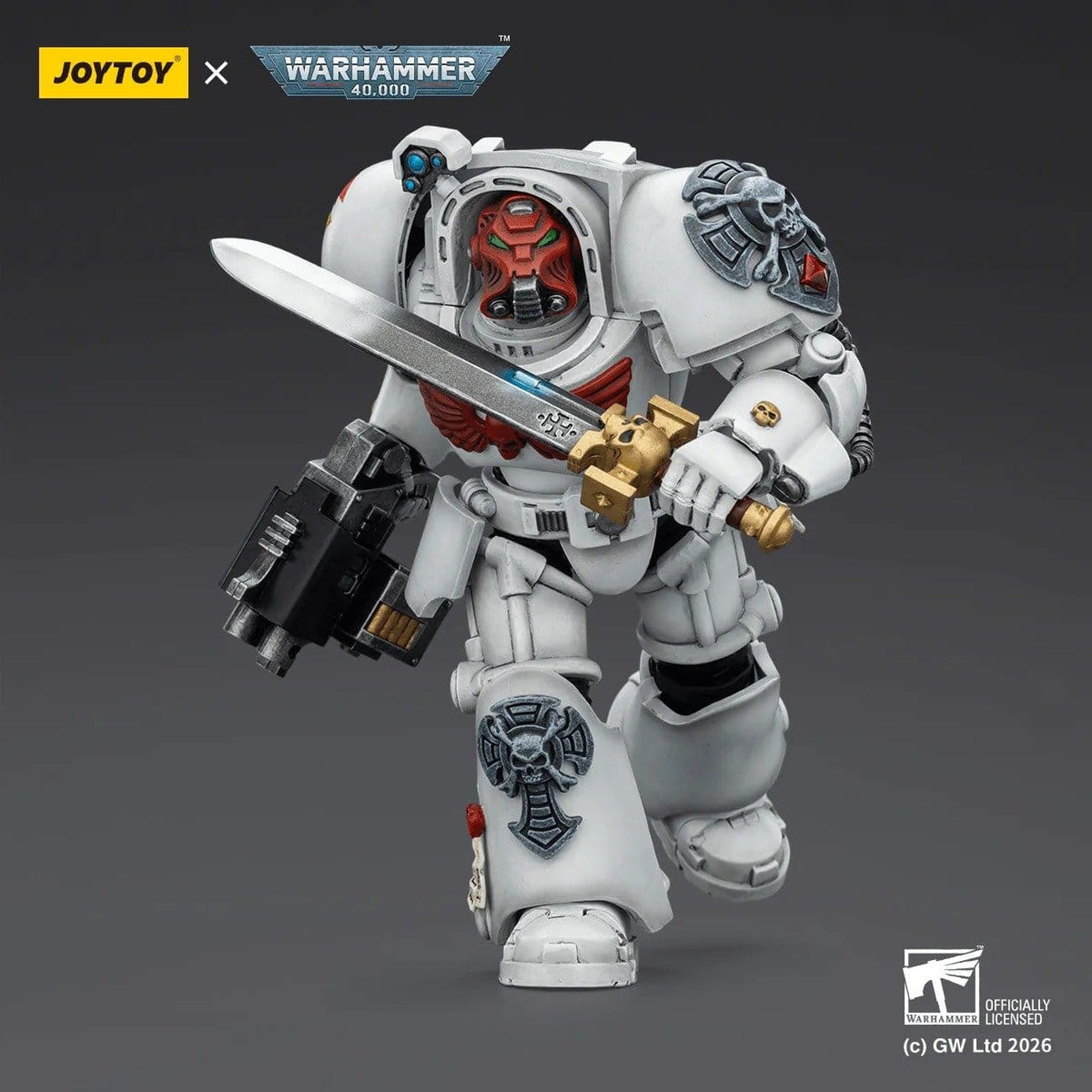 Produktbild Warhammer 40,000 White Scars Terminator 1 with actionfigur