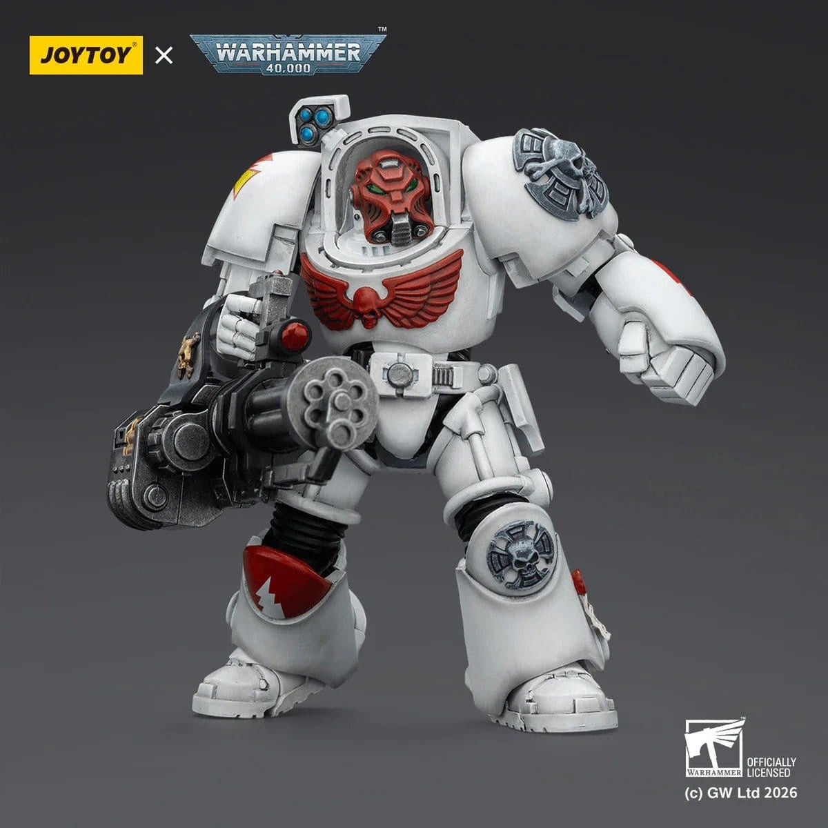 Produktbild Warhammer 40,000 White Scars Terminator 3 with actionfigur