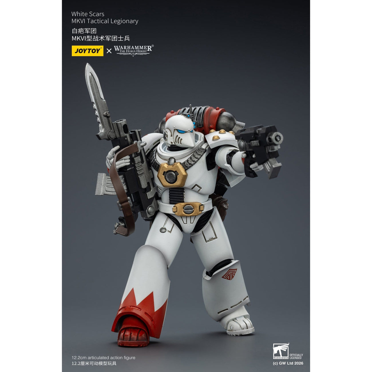 Produktbild Warhammer The Horus Heresy White Scars MKVI actionfigur