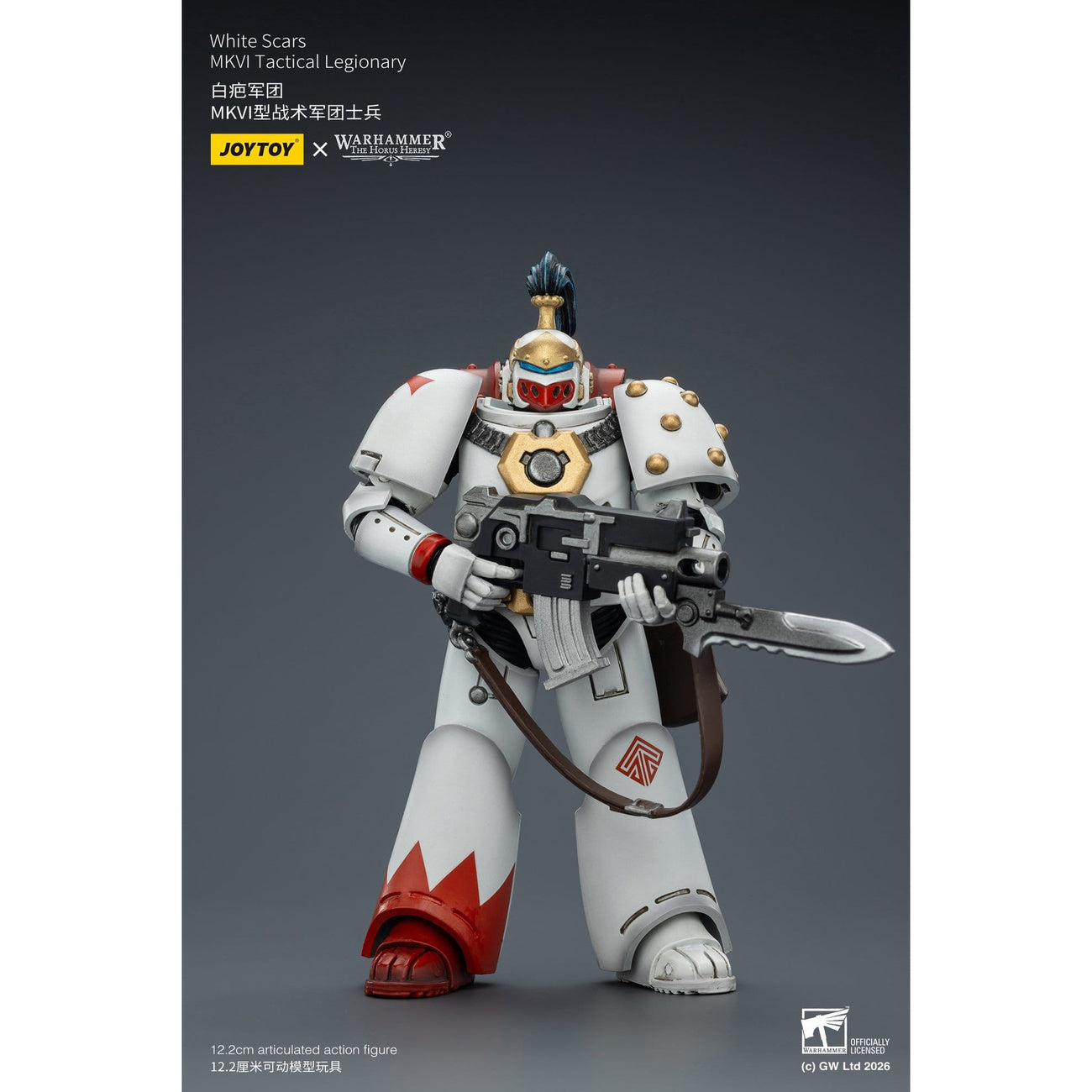 Produktbild Warhammer The Horus Heresy White Scars MKVI actionfigur