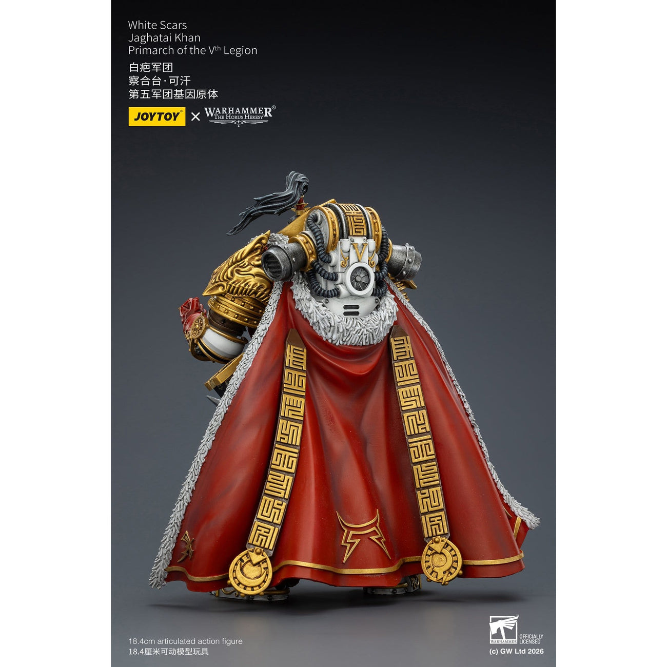 Produktbild Warhammer The Horus Heresy White Scars Jaghatai actionfigur