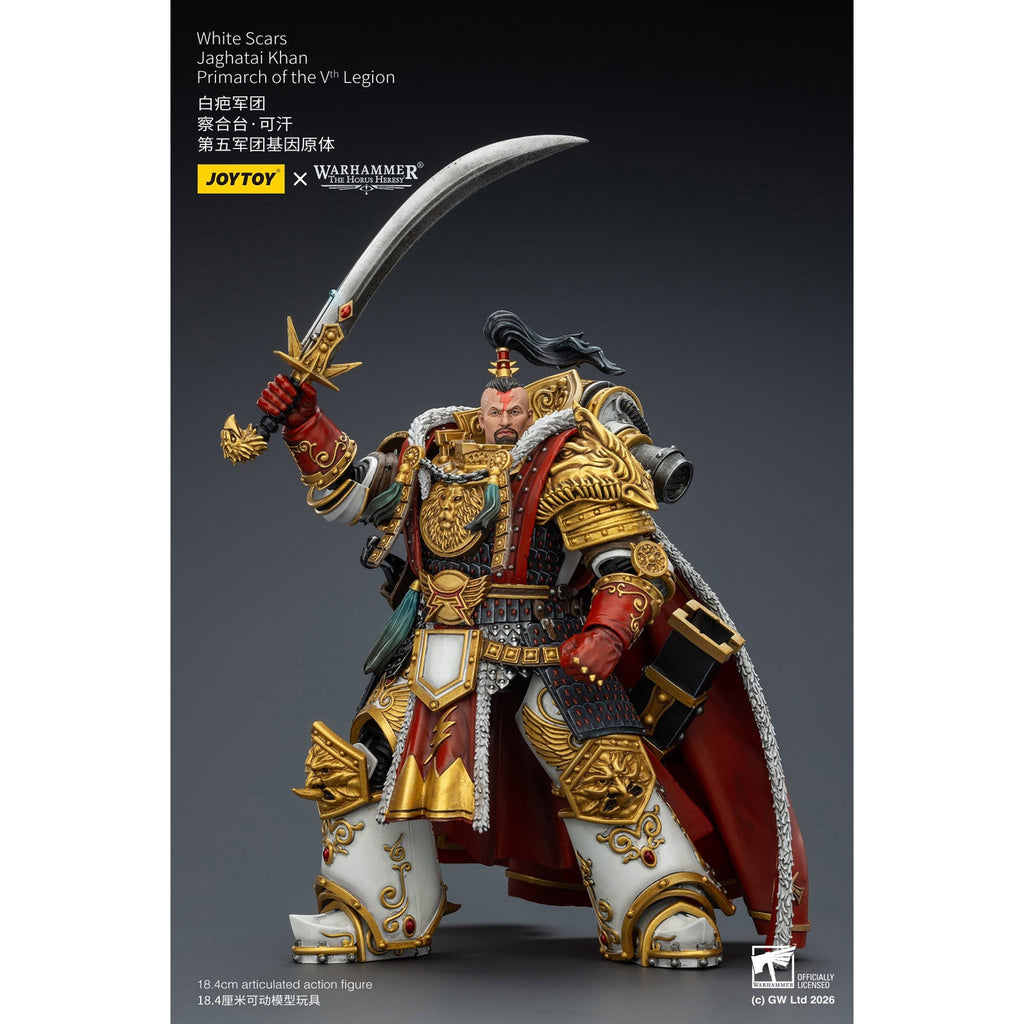 Produktbild Warhammer The Horus Heresy White Scars Jaghatai actionfigur