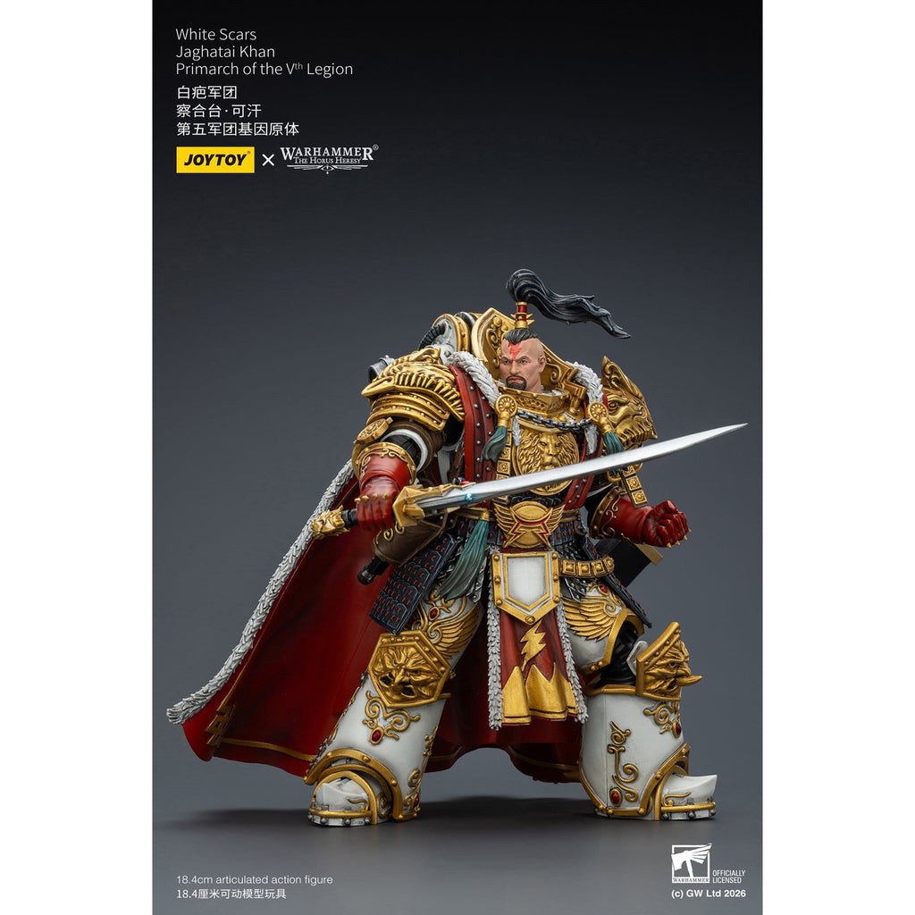 Produktbild Warhammer The Horus Heresy White Scars Jaghatai actionfigur