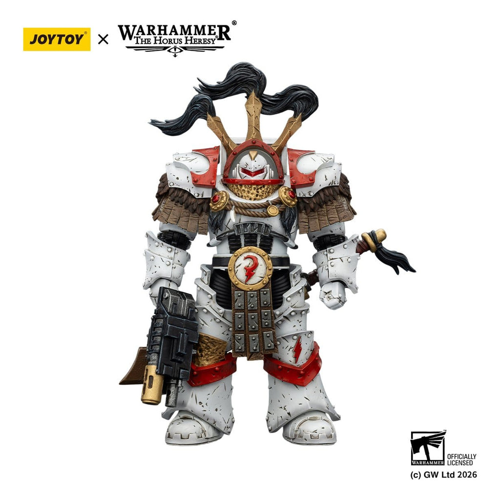 Produktbild Warhammer 40 000 White Scars Legion Praetor actionfigur i