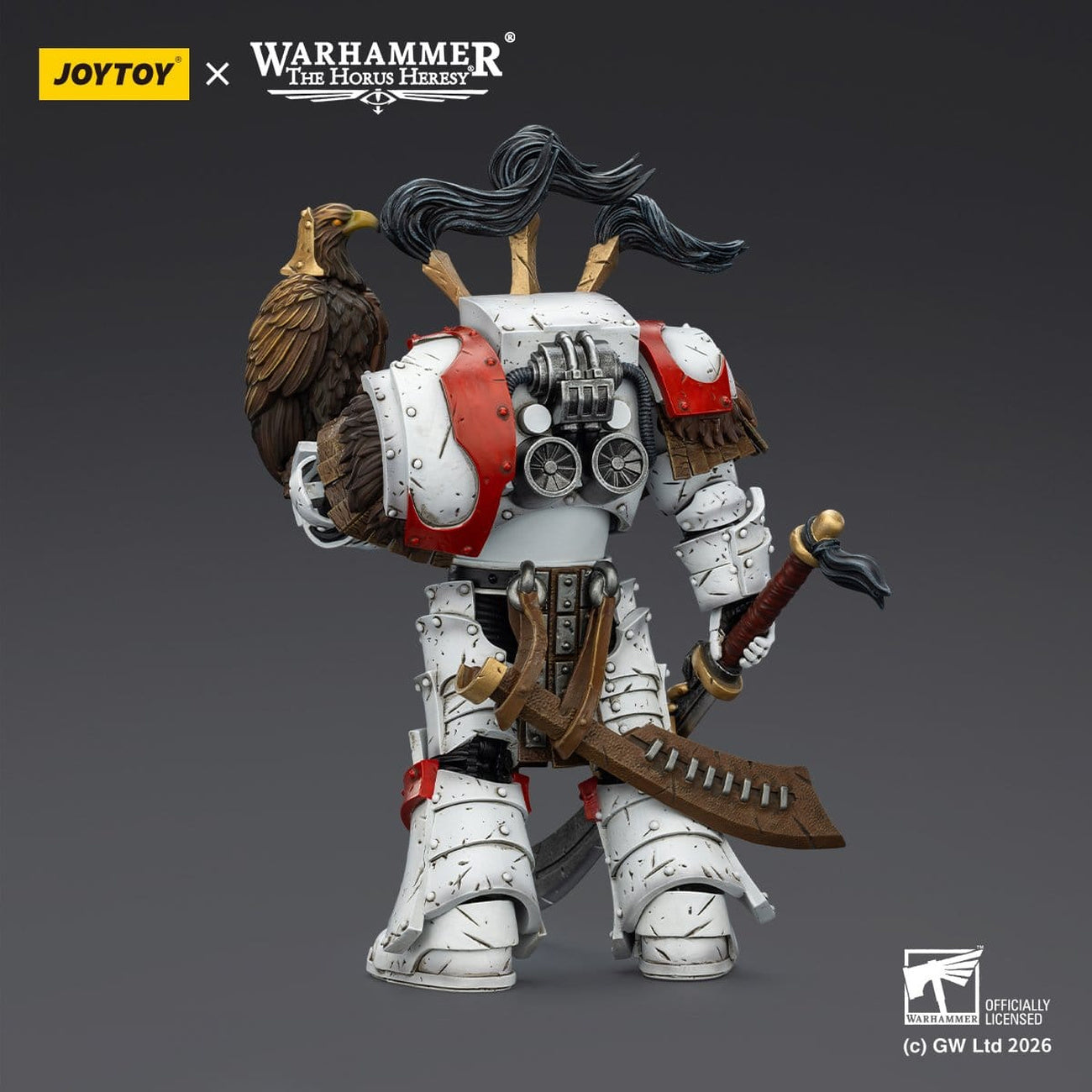 Produktbild Warhammer 40 000 White Scars Legion Praetor actionfigur i