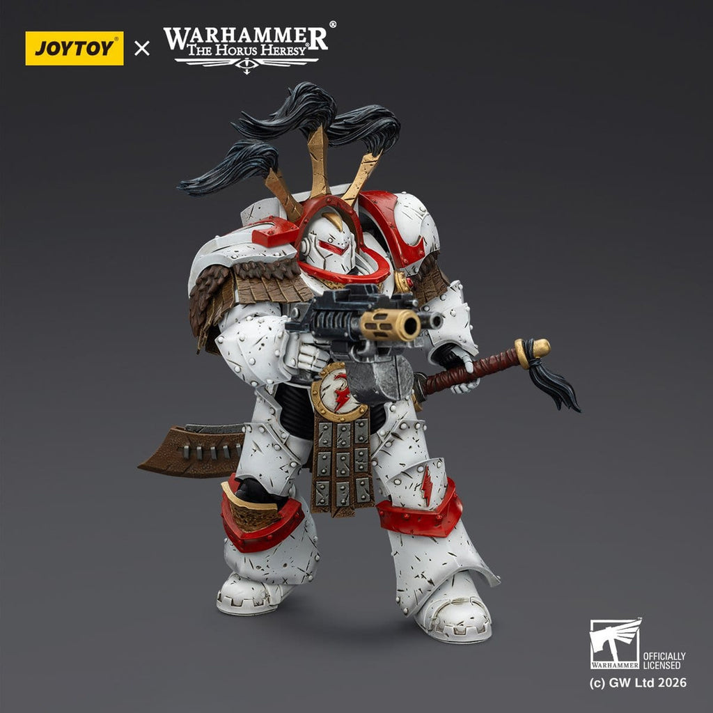 Produktbild Warhammer 40 000 White Scars Legion Praetor actionfigur i