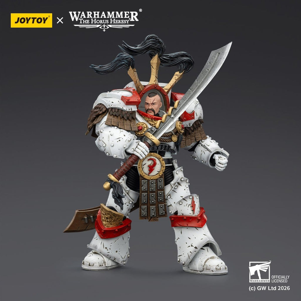 Produktbild Warhammer 40 000 White Scars Legion Praetor actionfigur i