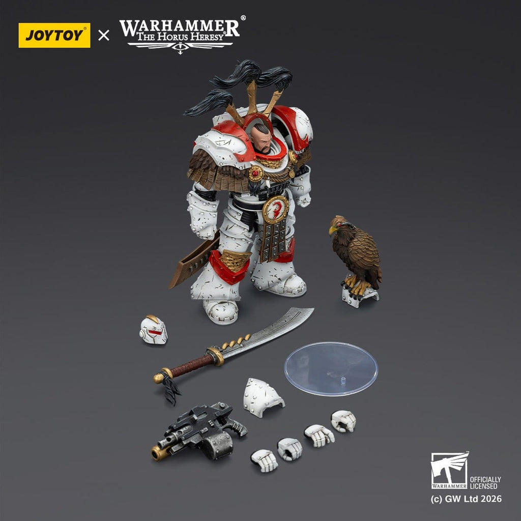 Produktbild Warhammer 40 000 White Scars Legion Praetor actionfigur i