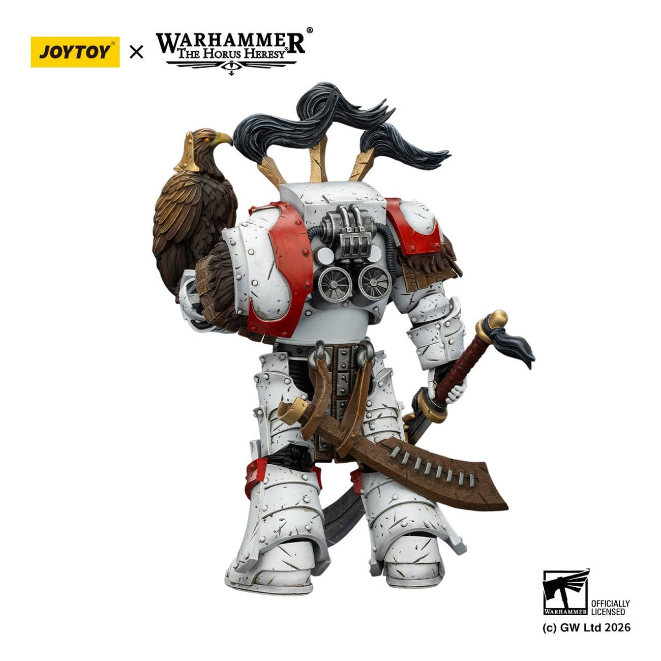 Produktbild Warhammer 40 000 White Scars Legion Praetor actionfigur i