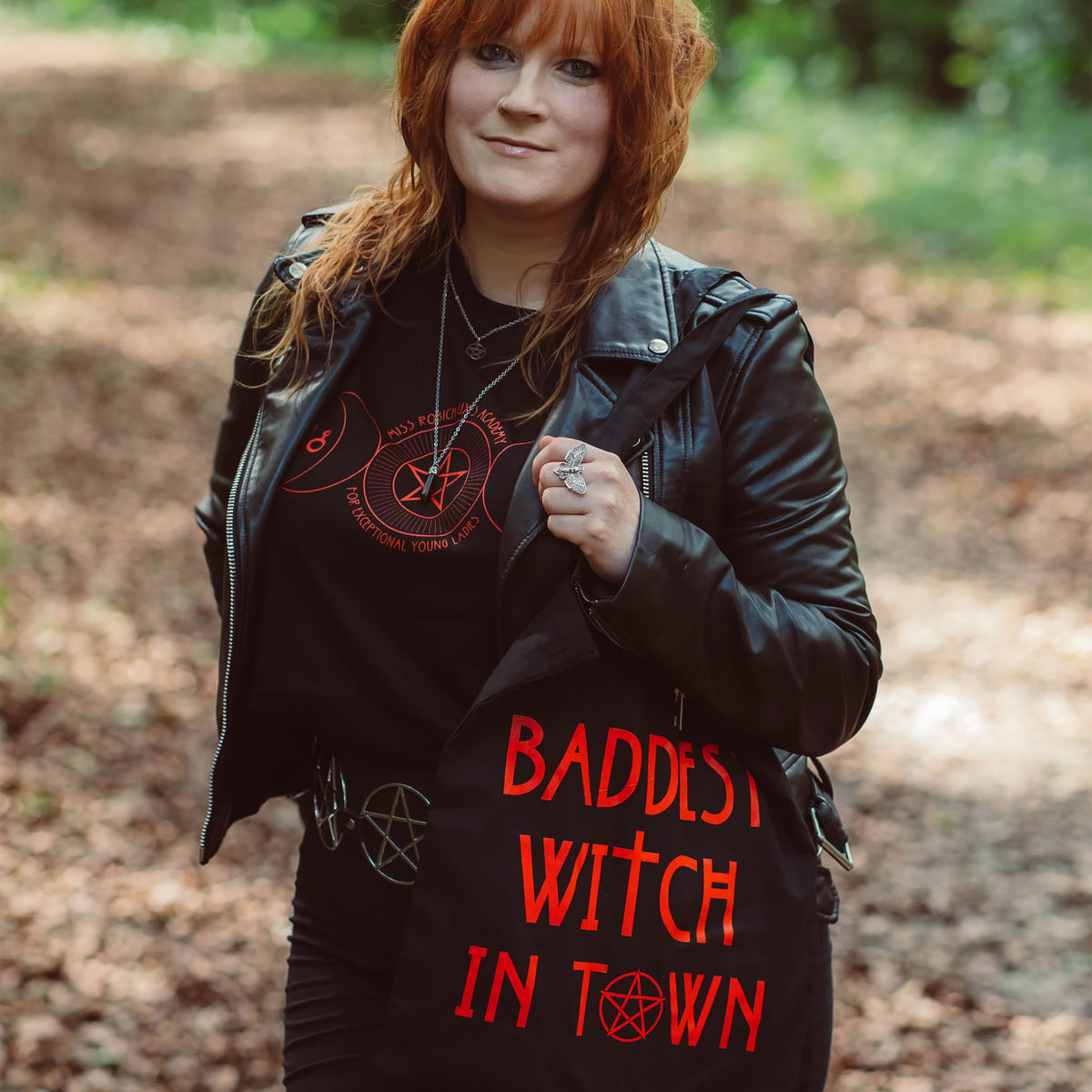 Produktbild Baddest Witch in Town tygkasse för American Horror Story-fans