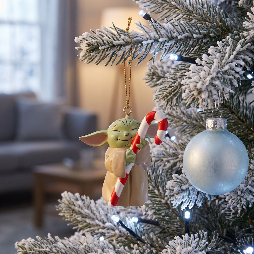 Produktbild Grogu Candy Cane Julgransprydnad - Star Wars The Mandalorian