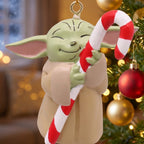Produktbild Grogu Candy Cane Julgransprydnad - Star Wars The Mandalorian