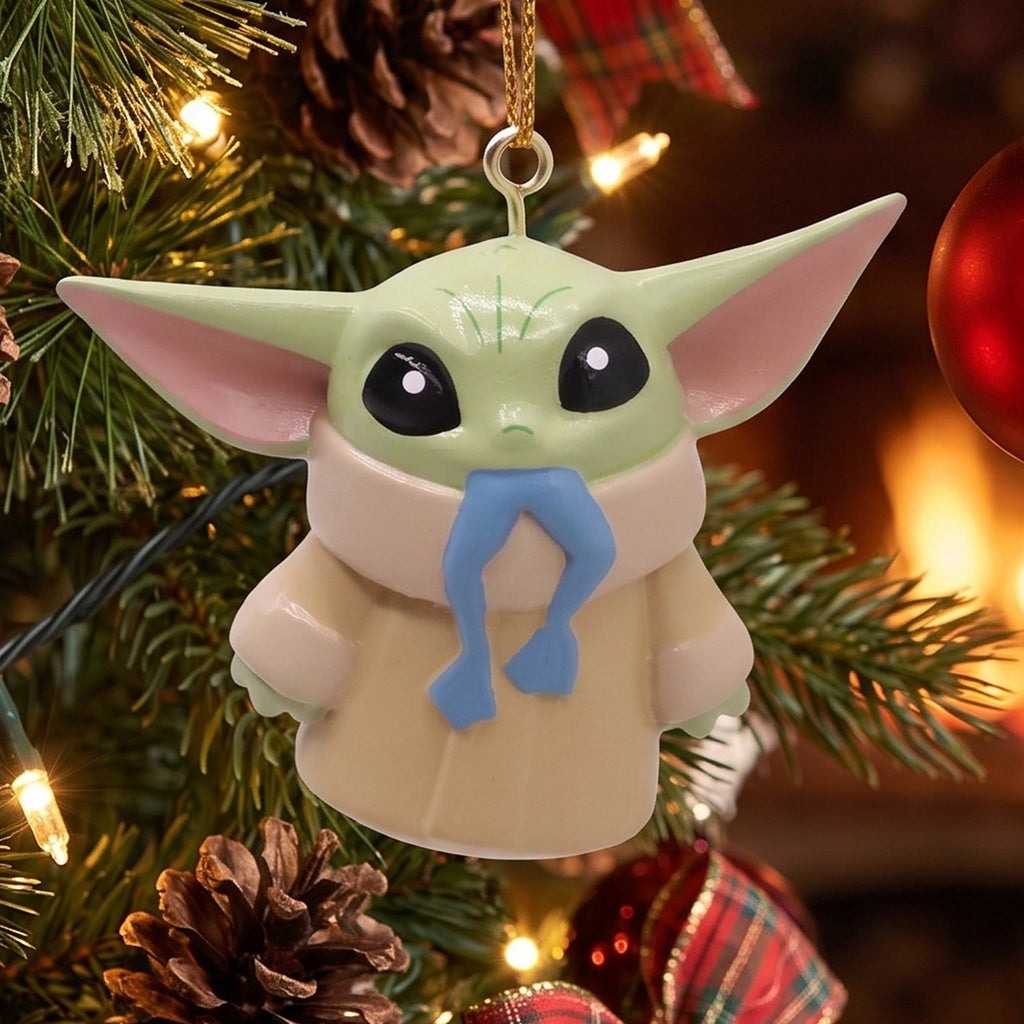 Produktbild Grogu Eating julgransprydnad - Star Wars The Mandalorian