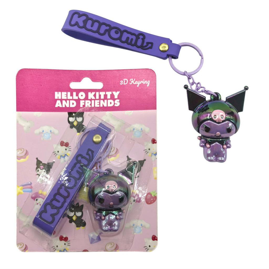 Produktbild Kuromi Nyckelring - Hello Kitty
