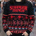 Produktbild Stranger Things - Demogorgon stickad tröja