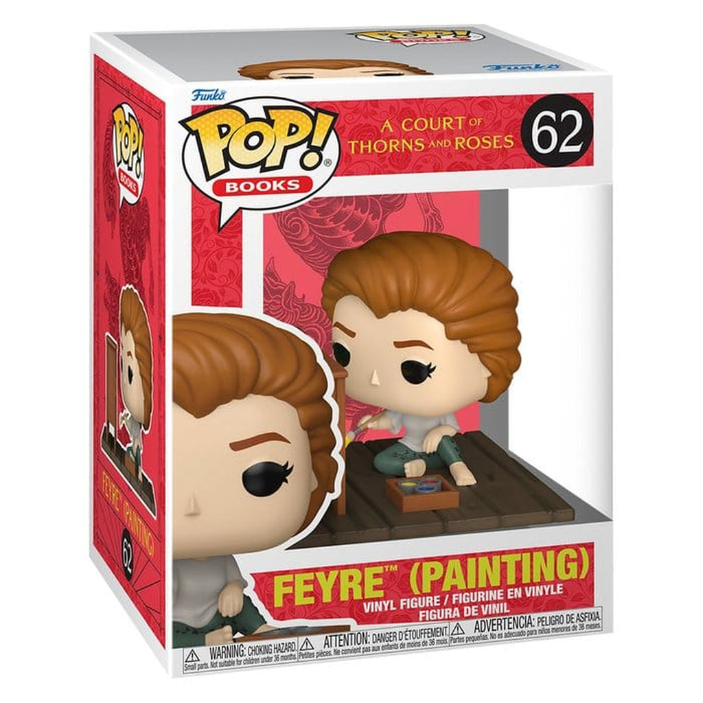 Produktbild Ett hov av taggar och rosor - Feyre w/ Drawers Funko Pop figur diorama