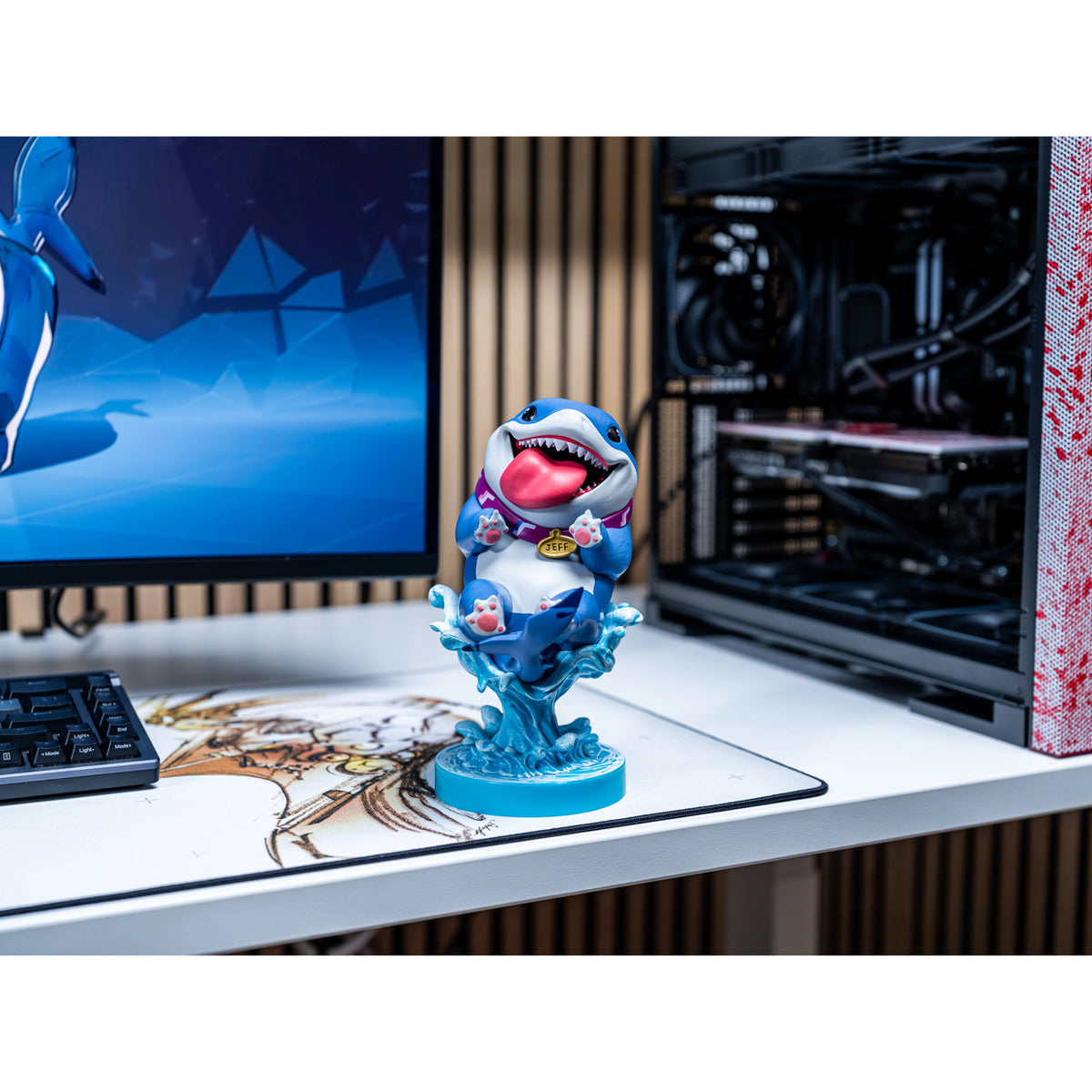 Produktbild Marvel Rivals - Jeff The Land Shark Cable Guy-figur