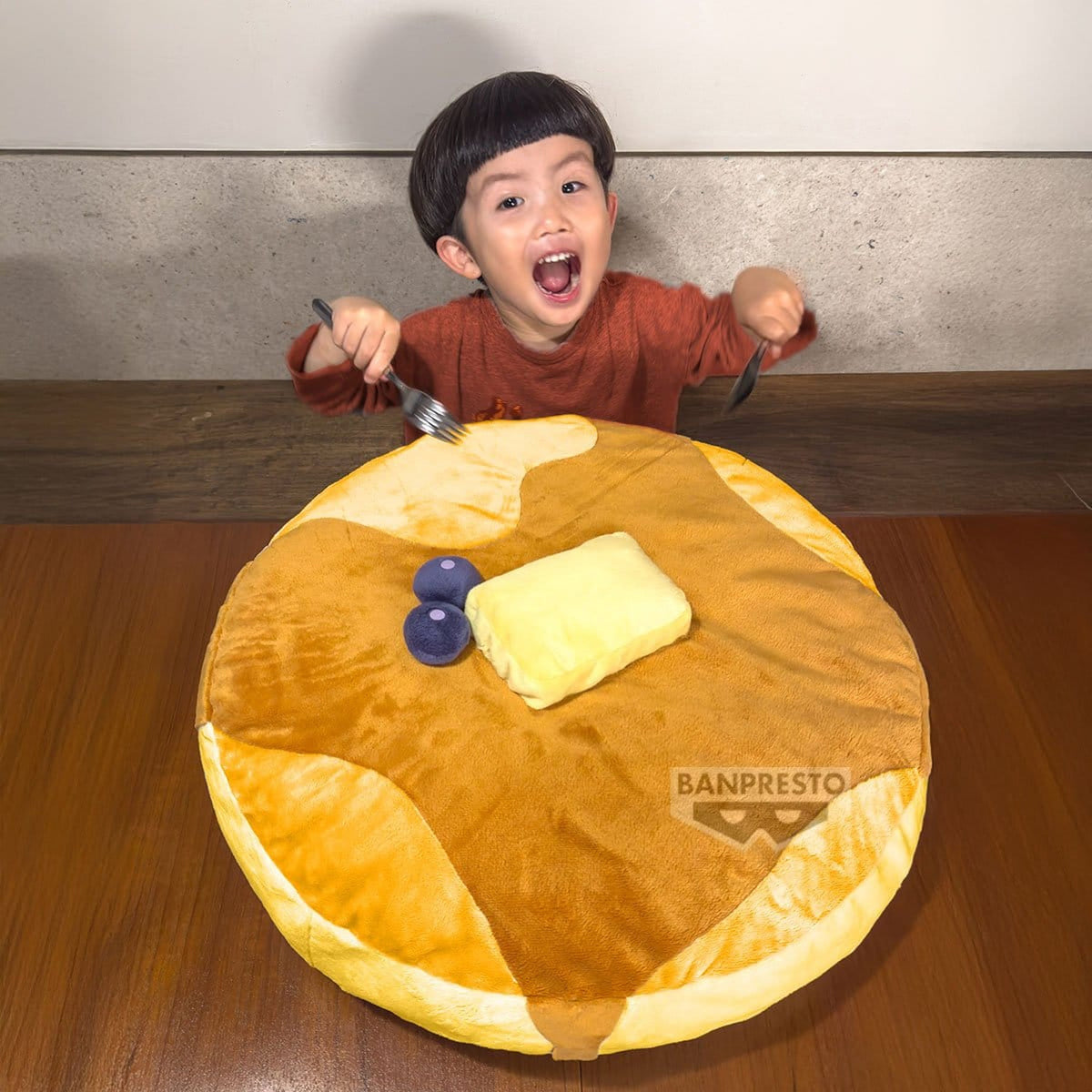 Produktbild Food Series Jumbo mjukisdjur pannkaka 50 cm