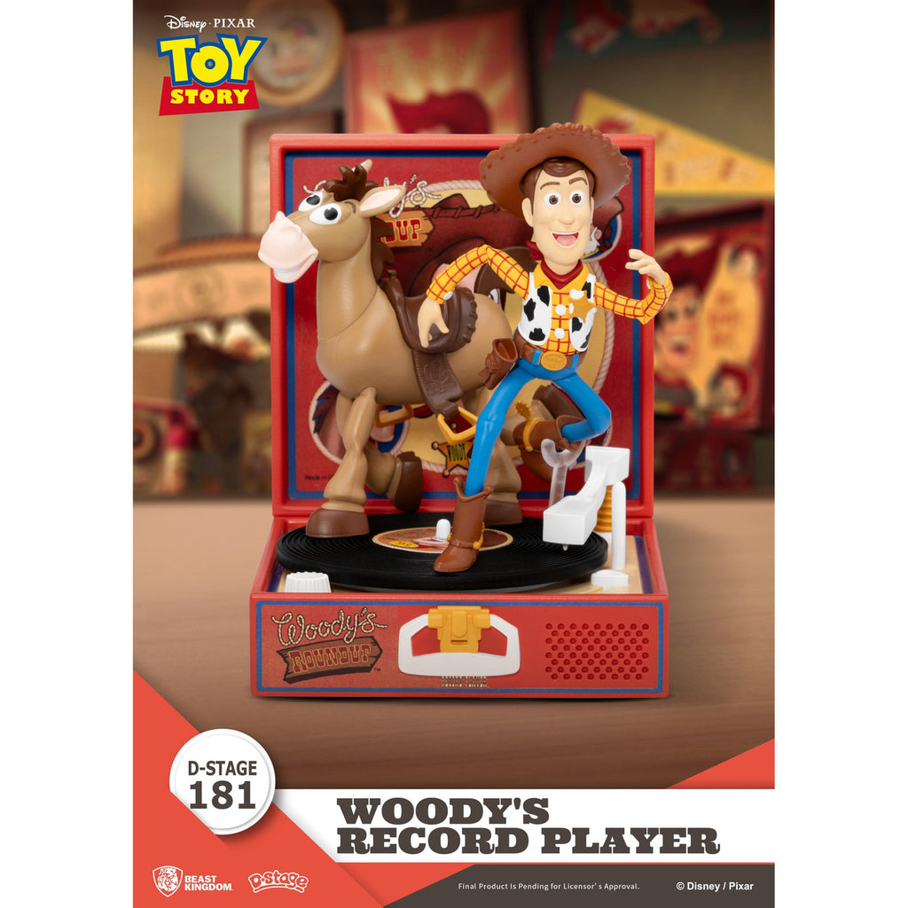 Produktbild Toy Story Record Player Series PVC-figur Woody's Record
