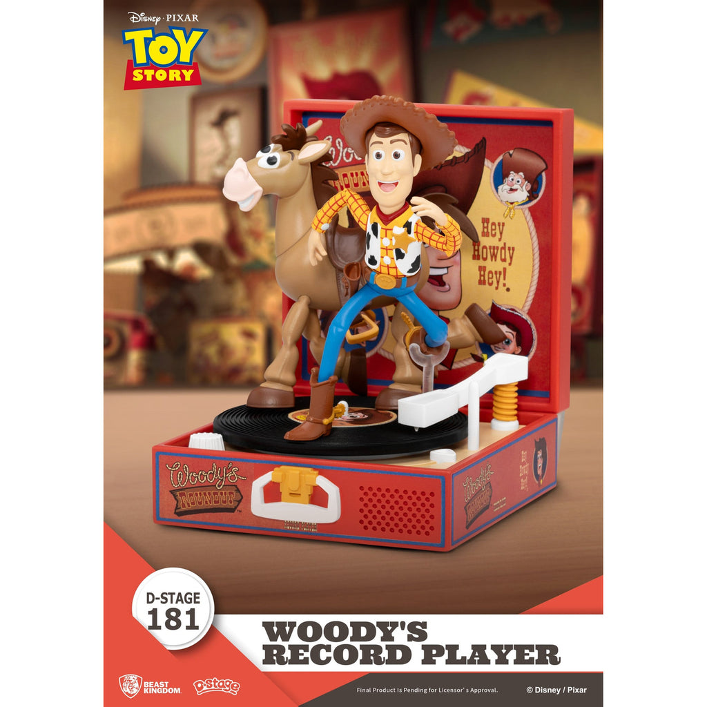 Produktbild Toy Story Record Player Series PVC-figur Woody's Record