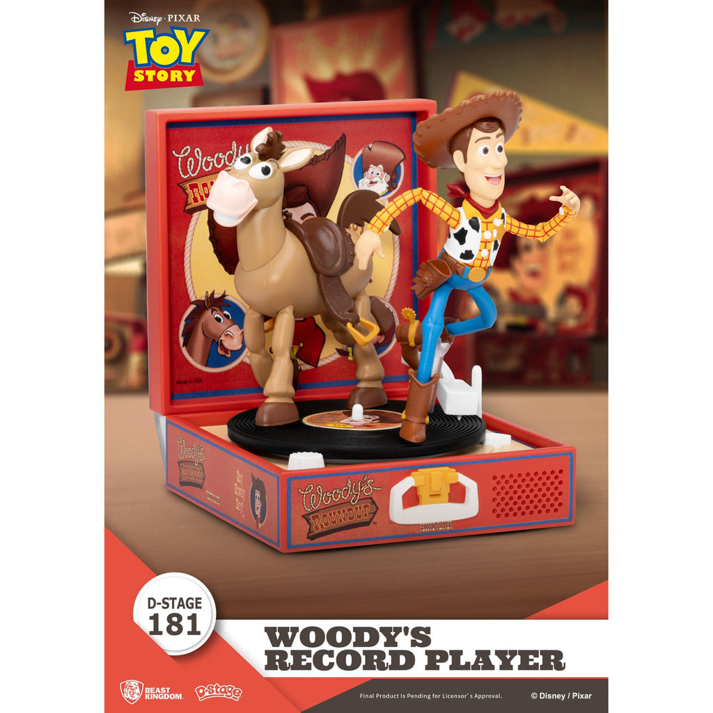 Produktbild Toy Story Record Player Series PVC-figur Woody's Record