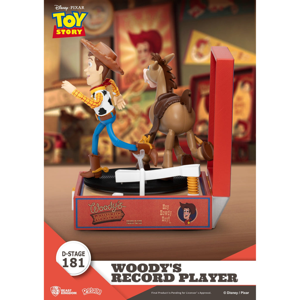 Produktbild Toy Story Record Player Series PVC-figur Woody's Record