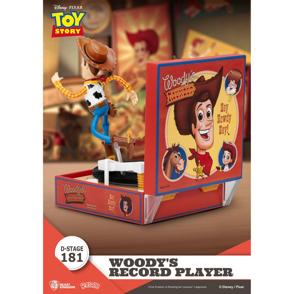 Produktbild Toy Story Record Player Series PVC-figur Woody's Record