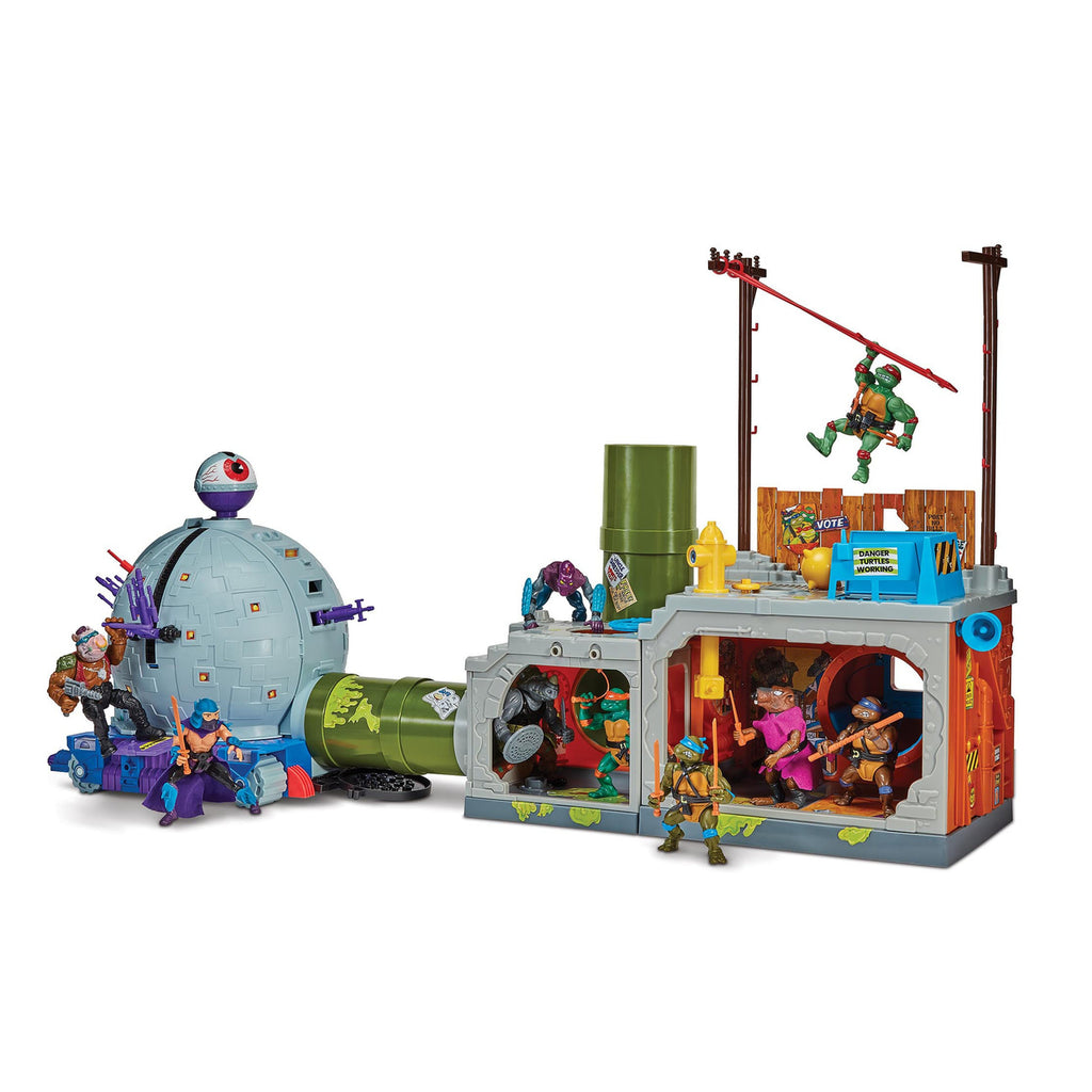 Produktbild Teenage Mutant Ninja Turtles Hemliga Avloppslocket Byggset