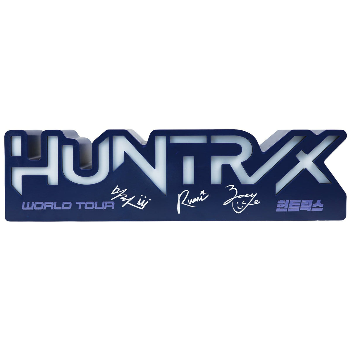 Produktbild KPop Demon Hunters-lampa Huntr/x-logga