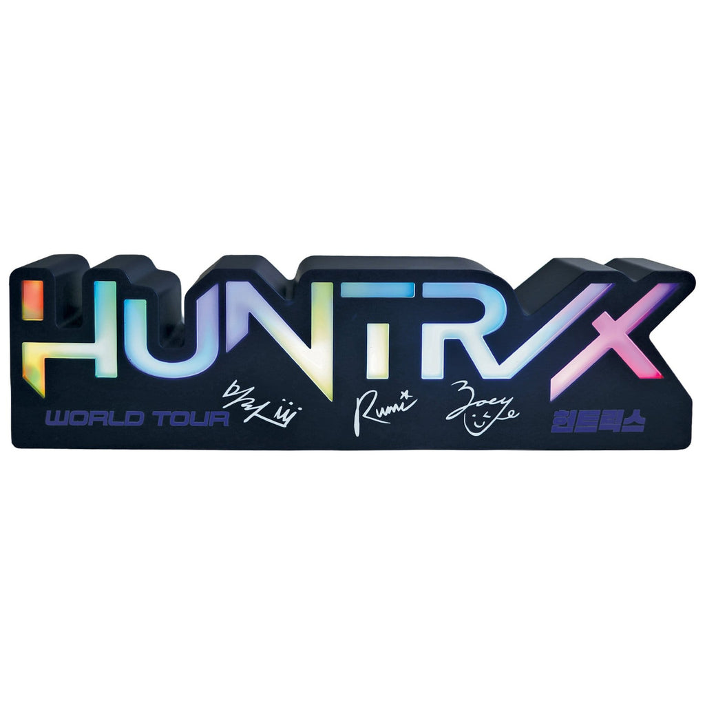 Produktbild KPop Demon Hunters-lampa Huntr/x-logga