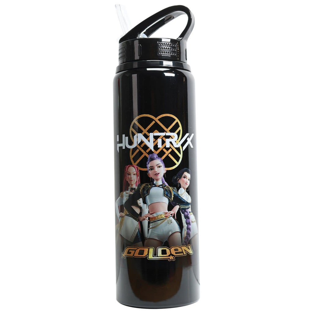 Produktbild KPop Demon Hunters vattenflaska med flip top-lock Golden