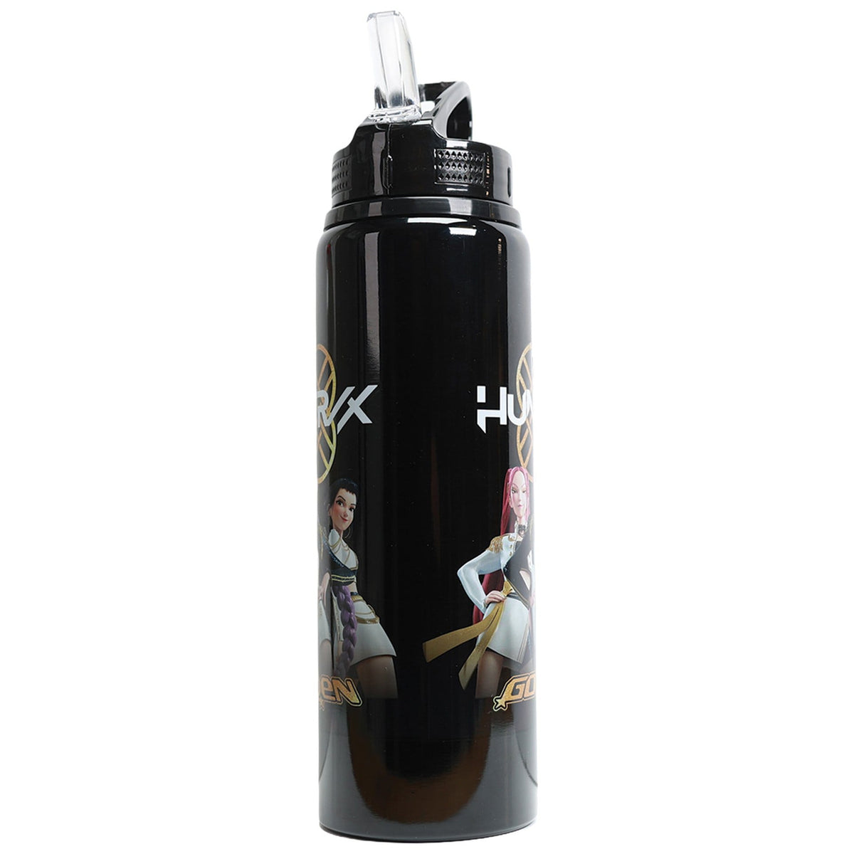 Produktbild KPop Demon Hunters vattenflaska med flip top-lock Golden