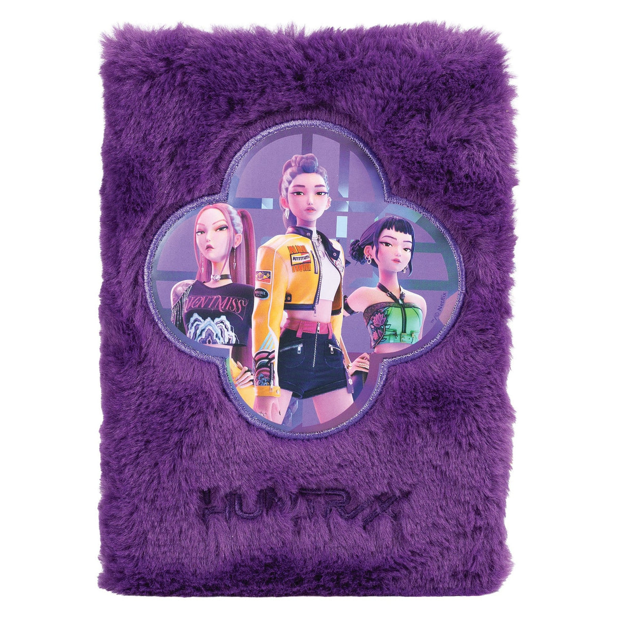 Produktbild KPop Demon Hunters A5-anteckningsbok Huntr/x Plush