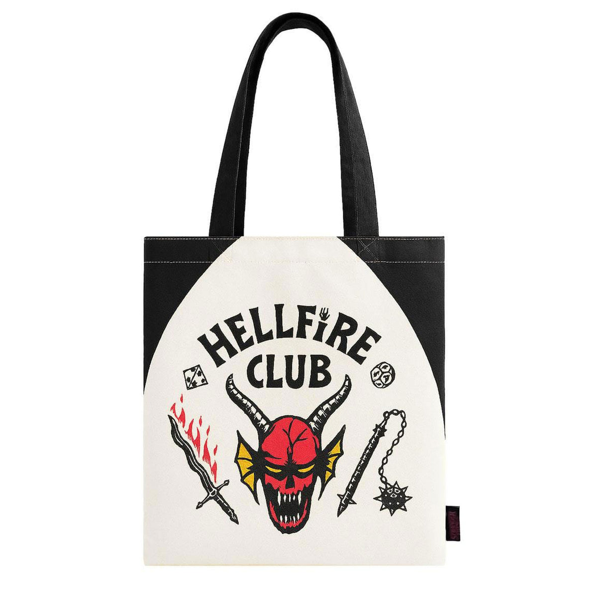 Produktbild Stranger Things tygkasse Hellfire Club