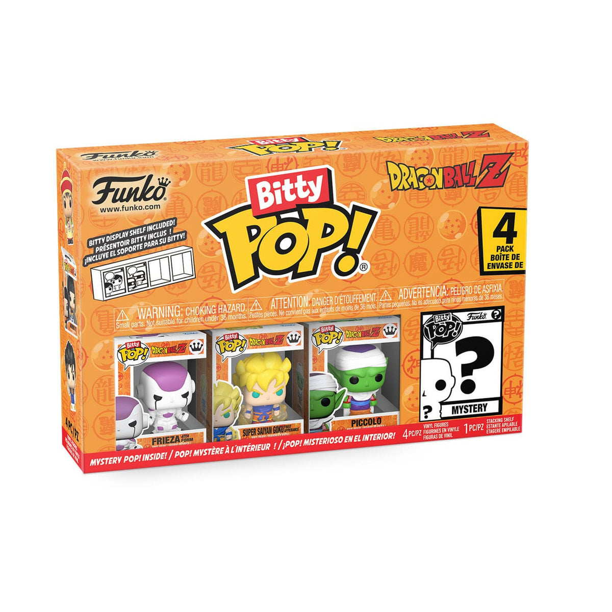 Produktbild Dragon Ball Bitty POP! Vinylfigurer 4-pack serie 4 2,5