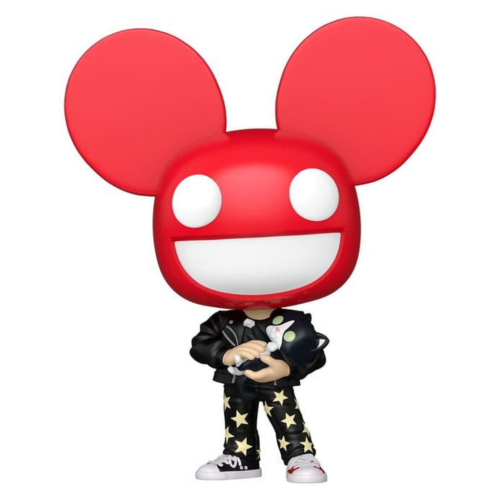 Produktbild Deadmau5 POP! Rocks vinylfigur Deadmau5 med katt 9 cm