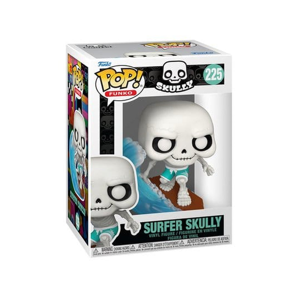 Produktbild Funko Legacy POP! Icons vinylfigur Surfer Skully 9 cm