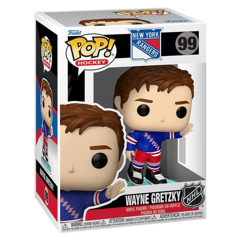 Produktbild NHL POP! Vinylfigur Legends - Wayne Gretzky (NYR-FW) 9 cm