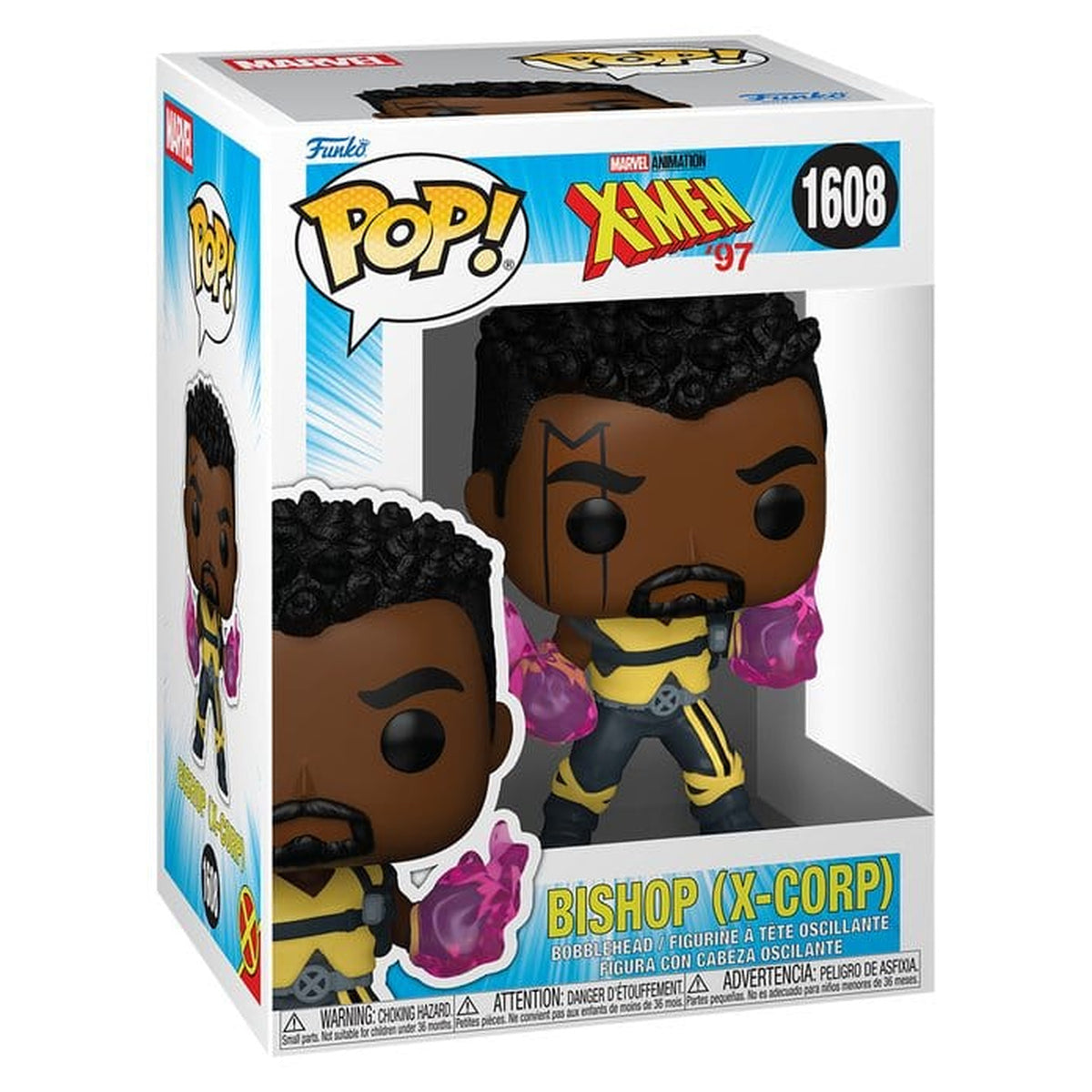 Produktbild Marvel POP! vinylfigur: X-Men '97 S4 - Bishop (X-Corp) 9 cm