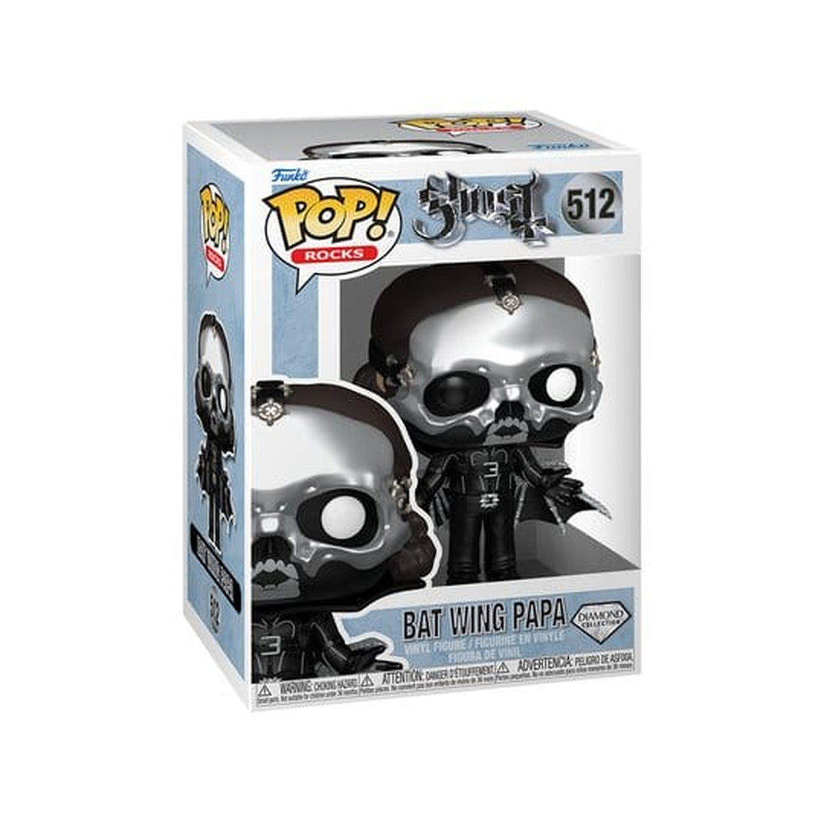 Produktbild Ghost POP! Rocks vinylfigur Glam Dracula (DGLT) 9 cm