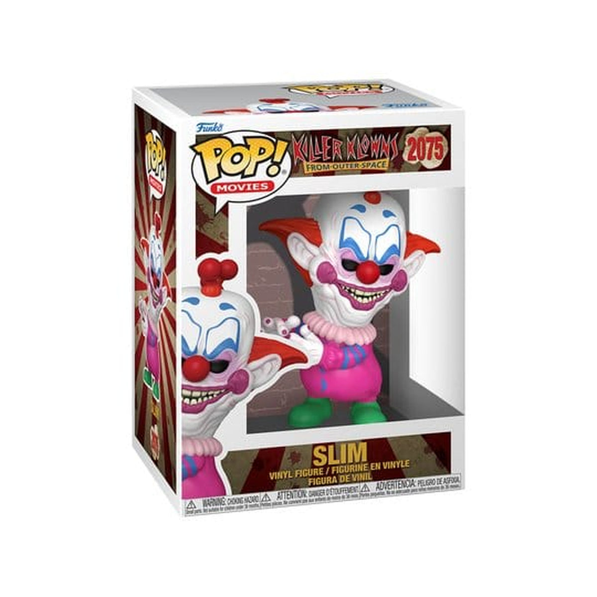 Produktbild Killer Klowns from Outer Space POP! Movies Vinylfigur Slim