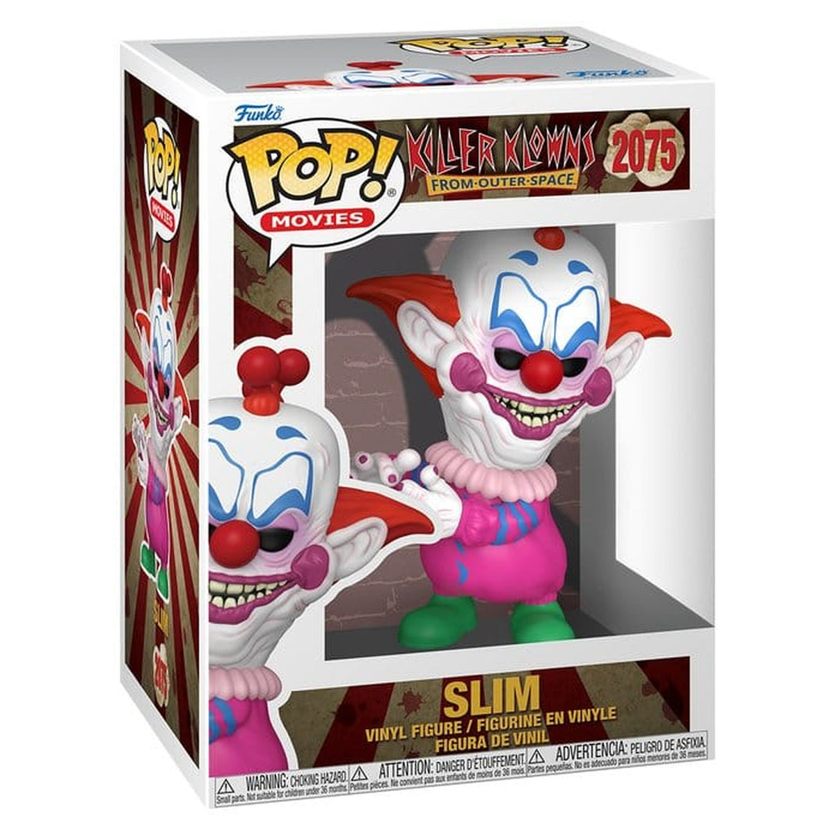 Produktbild Killer Klowns from Outer Space POP! Movies Vinylfigur Slim